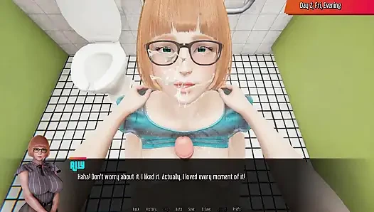 Maids and maidens: Chubby girl got fucked in a toilet-ep3