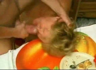 cum over her face
