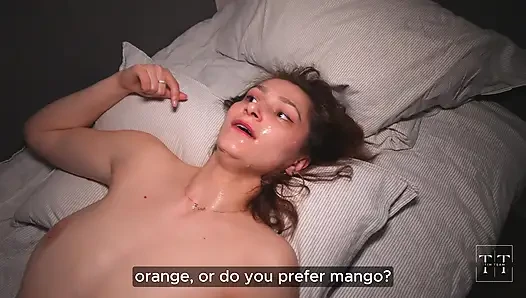 I Caught My Stepbrother Masturbating and Sent Him to My Stepsister :) 4K HD Tim Team