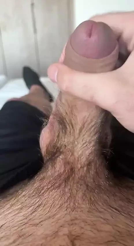 Rubbing my cock in high-quality, close-up!