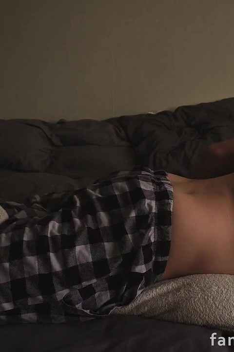 Morning Routine. Gentle Handsome Guy Whispers Gentle Words in Your Ear and Moans, Turning on so Bad Cumming