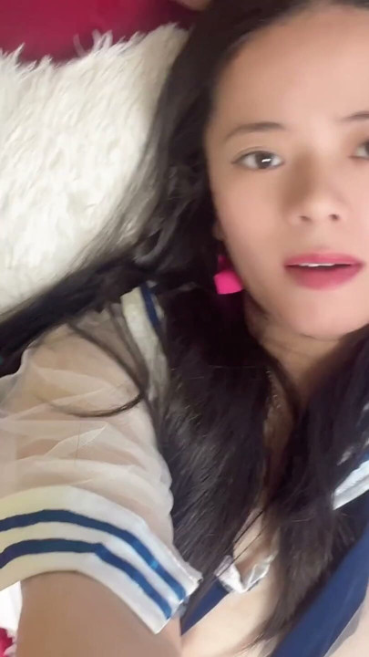 pissing out water when wearing teen outfit | Clip 2