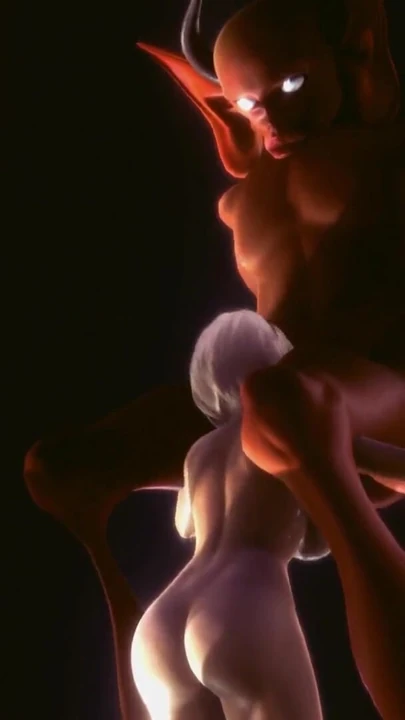 Unforgettable moment from "Demons Fucking Big Ass 2 (Part 1) Animation"