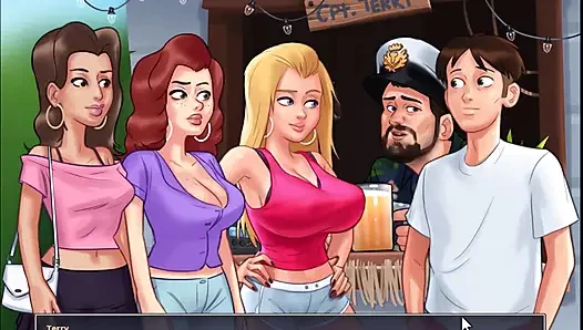 Summertime Saga: Mia got her tattoo, I've helped Roxy get her ID and saw them boobies