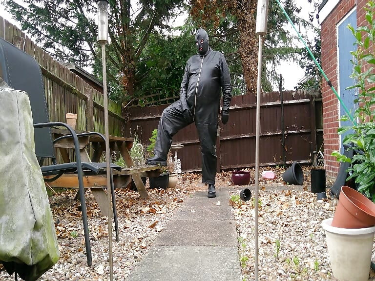 Leather Gimp Suit