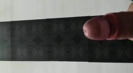 Spray sperm.