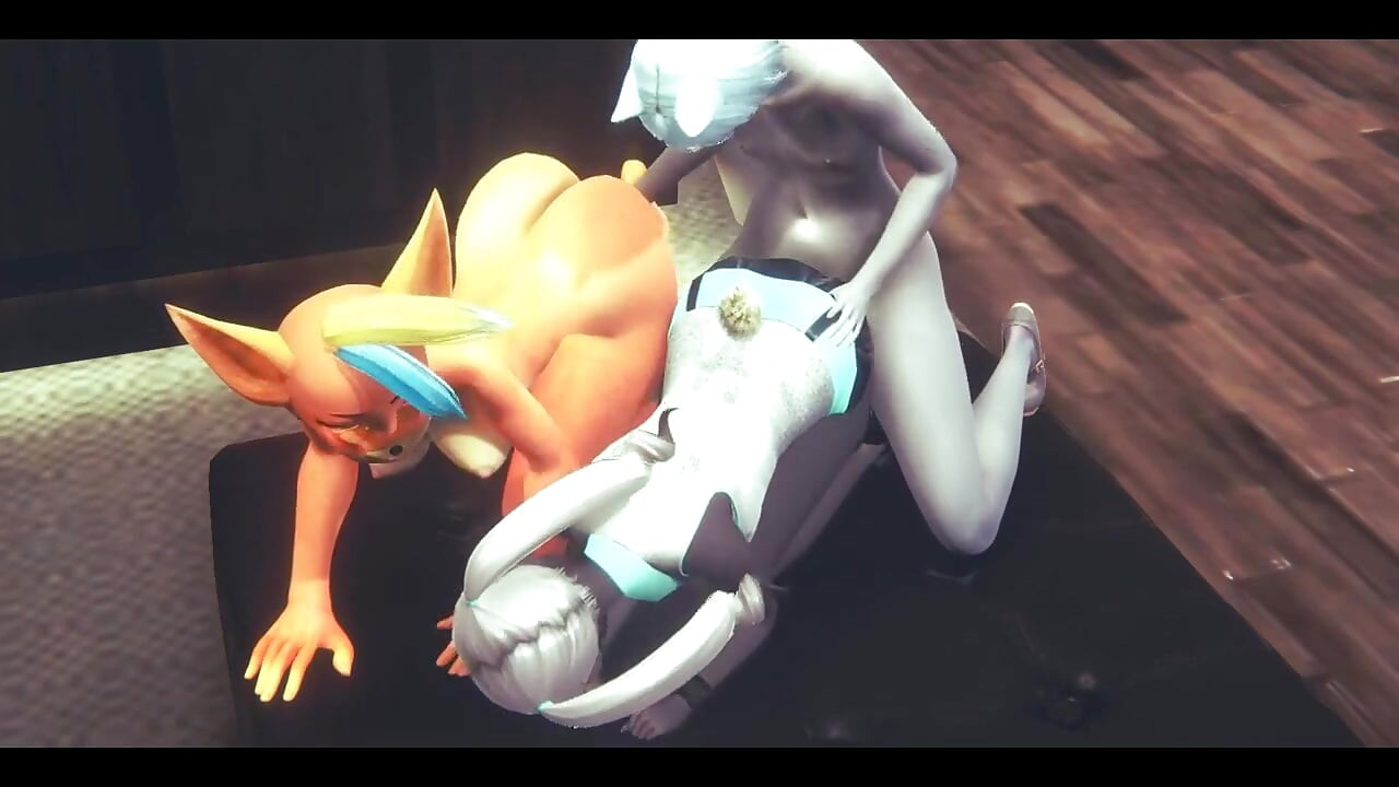 Furry Hentai - Foxy Fucked with Multiple Cums - Japanese Asian Manga Anime Film Game Porn