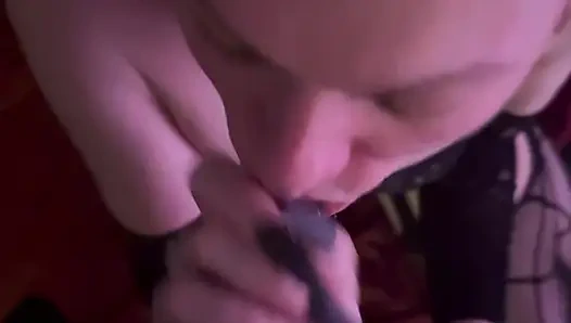 KirbyRed- Huge Facial for the Cumslut