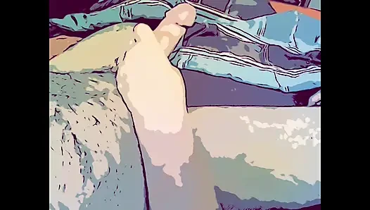 Женщина делает идеальную дрочку