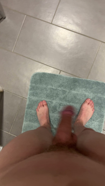 Fraîchement sortie de la douche