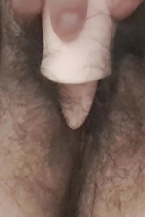 Putting Dildo Tongue in the Hole