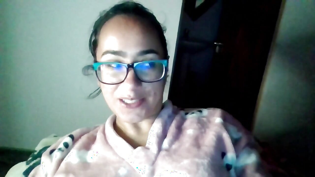 Horny Masturbating with Pillow by Her Friend Two Times