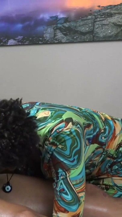 AFRICAN FUCK TOUR - Black Massage Therapy Threesome For Big White Dick | Clip 1