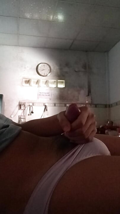 Me in panties and masturbate into them