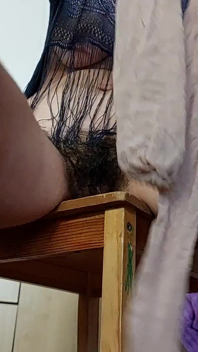 Captivating moment from "Hairy wife big ass, hairy pussy, big nipples. Amateur milf pussy, big ass, big tits."