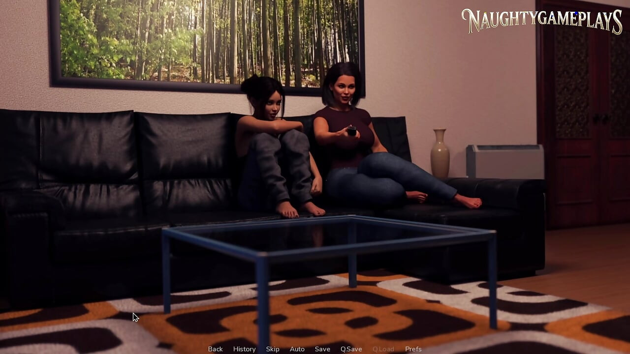 Eruption eruption teil 40 von MorriganRae - heiße MILF Vermieterin ist zurück zu hause - trans-spiel 3D