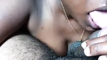Aunty blowjob