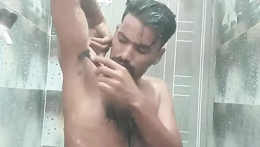 Shaving penish and Armpits