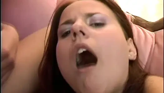 Two Young Sluts Ass Fucked and Cummed in the Ass by a Black Monster Cock