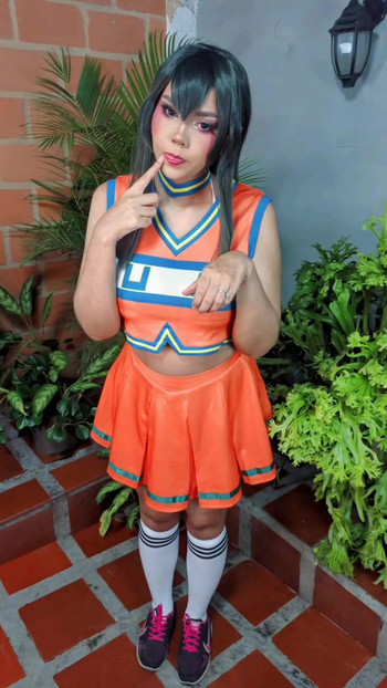 "Tsuyu ponpon kız cosplay boku no hero" dan mutlaka görülmeli an