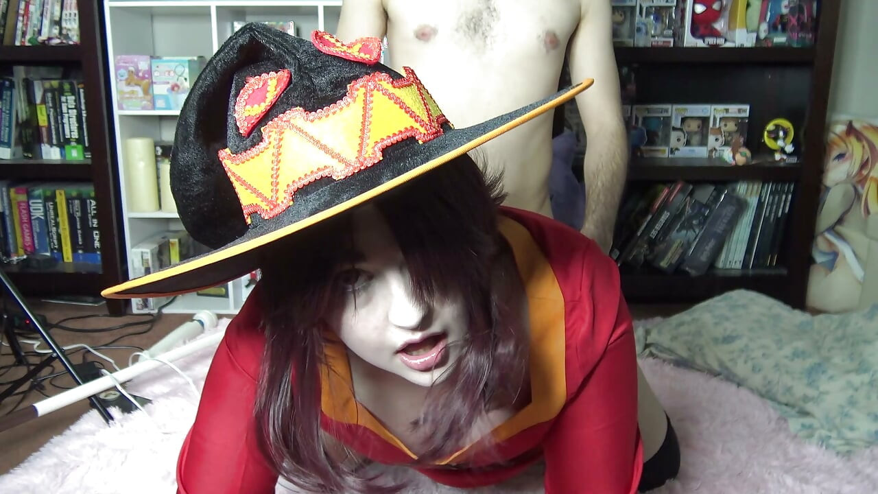 Cosplay Doggy Ahegao Fuck