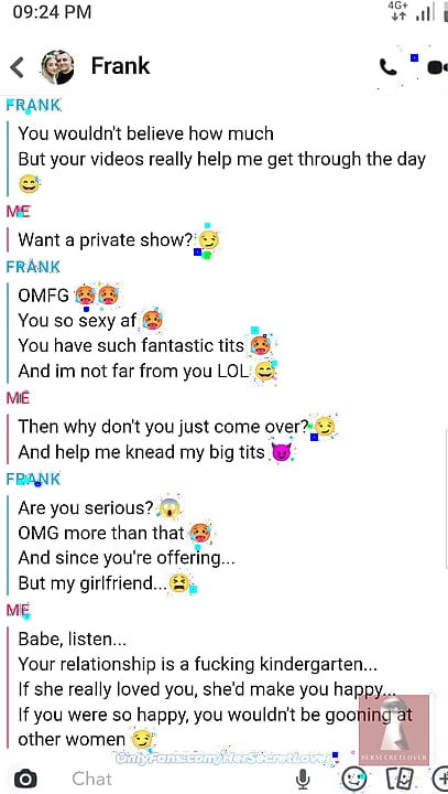 20yo Fan cheats on his girlfriend with me... creampie + cum all over my big tits