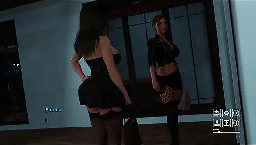 De Bauchery'nin adımları 34 Bir rahibe ve asi olarak giyinerek harika zaman geçirdik