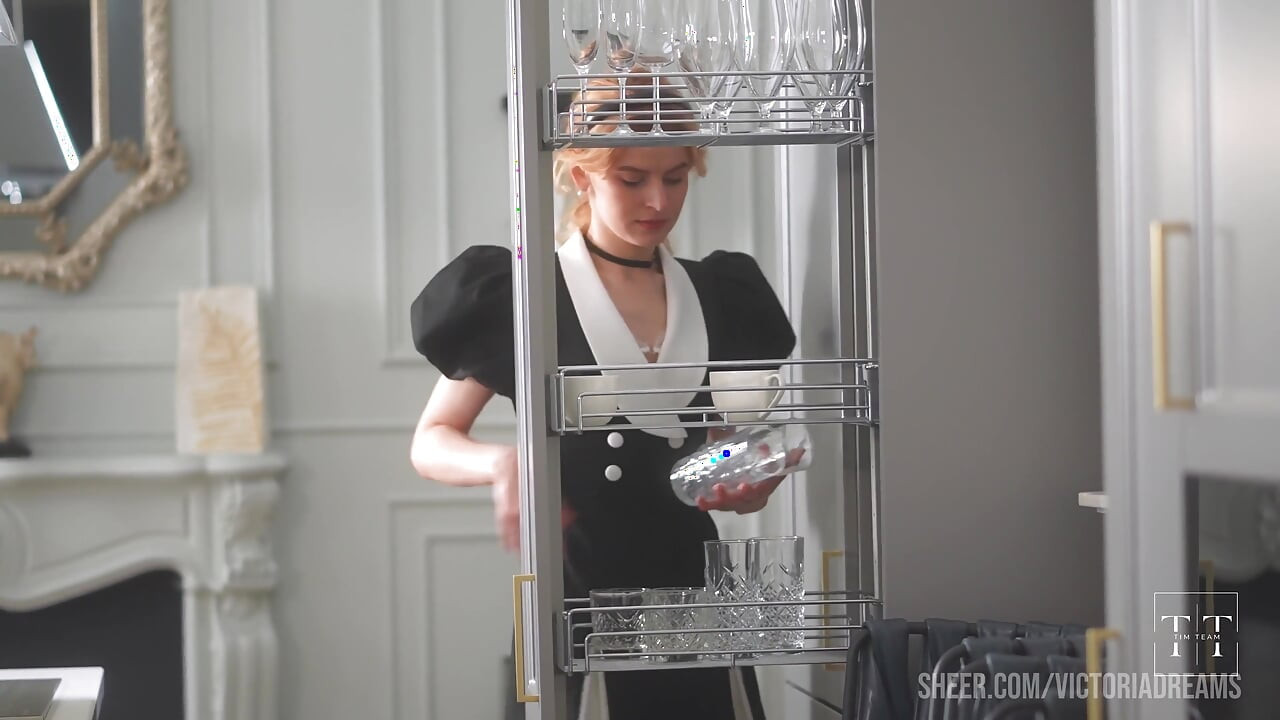 I Cleaned, Dusted, and Then Sucked. It's so Hard to Be a Maid! 4K HD Tim Team