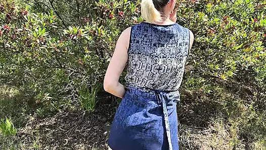 I Smoke and Walk Around Without Panties and Show My Pussy.