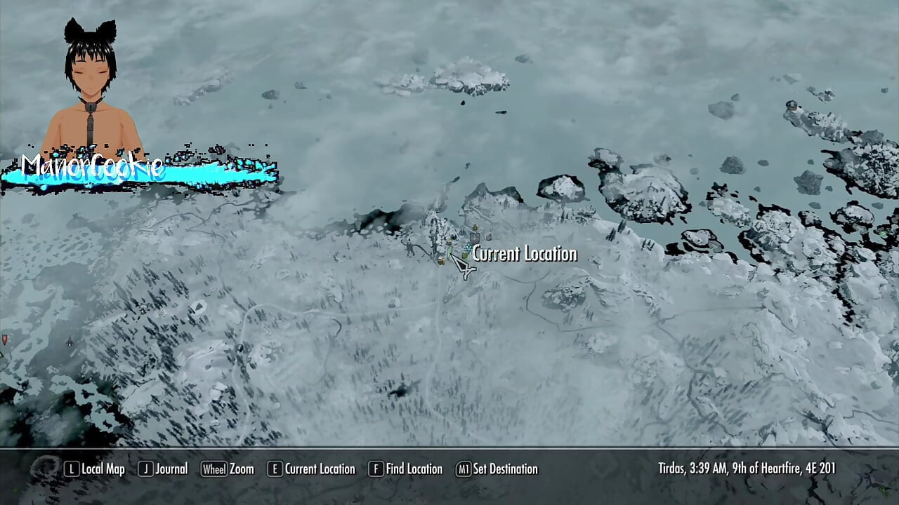 Skyrim B and L mod - Some more exploring and even a cave, time for some ladies