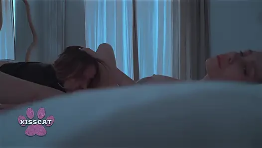 Oops, Stepson Accidentally Cum in Stepmom After Fucked Stepsister, Polly Yangs in Shared Bed at Night in Hotel Room