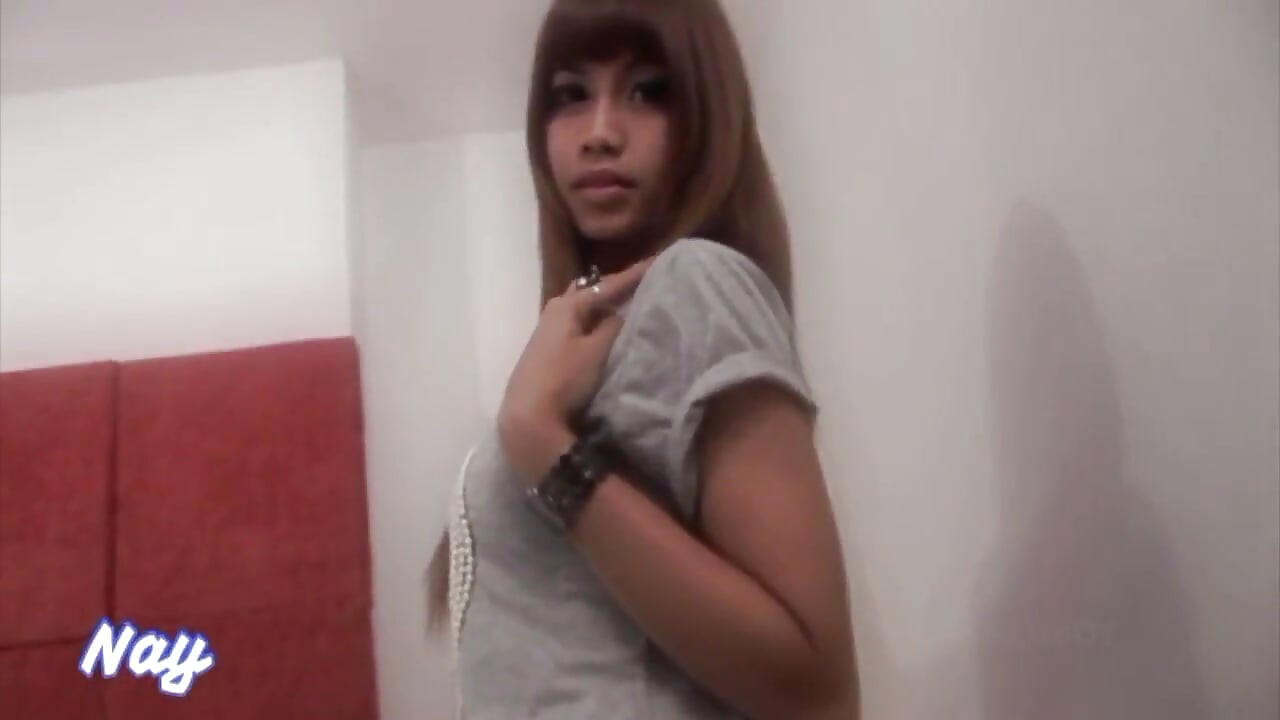 48 Straight boy curious fucking with Latina trans big cock