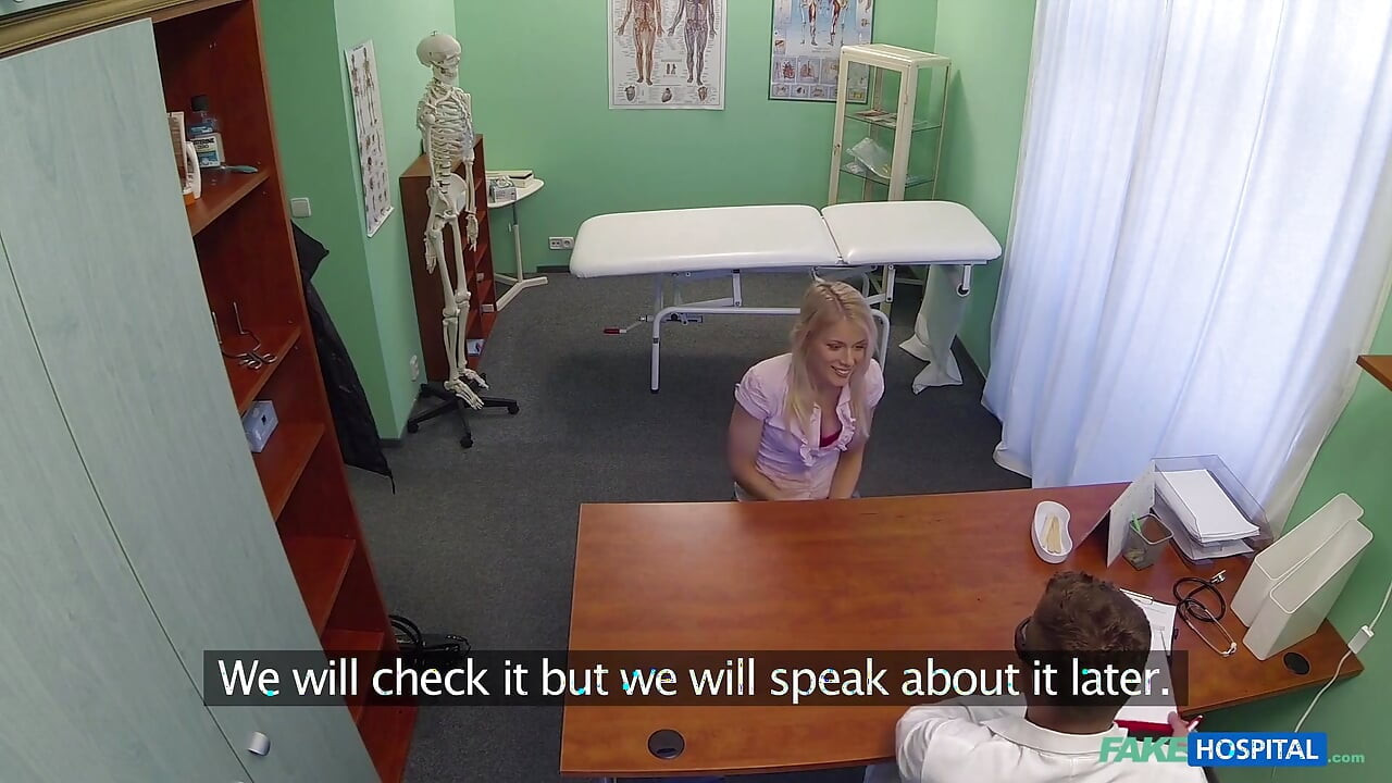 Fake Hospital - Curvy Blonde with a Bubbly Butt Takes Doctor's Naughty Offer for Pleasure