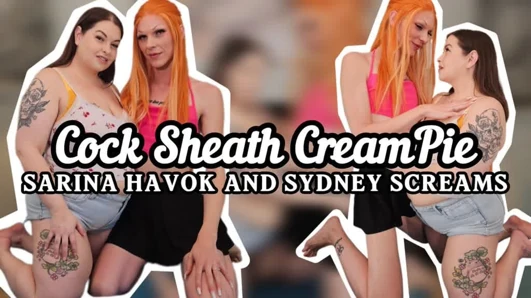 SARINAANDROBIN - Schwanz sheath creampie mit sydney & Sarina