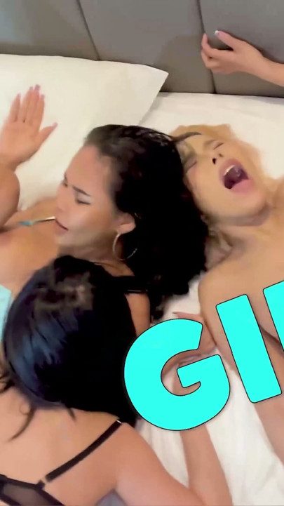 My Amazing Asian GF Surprised Me with Mind Blowing Group Sex