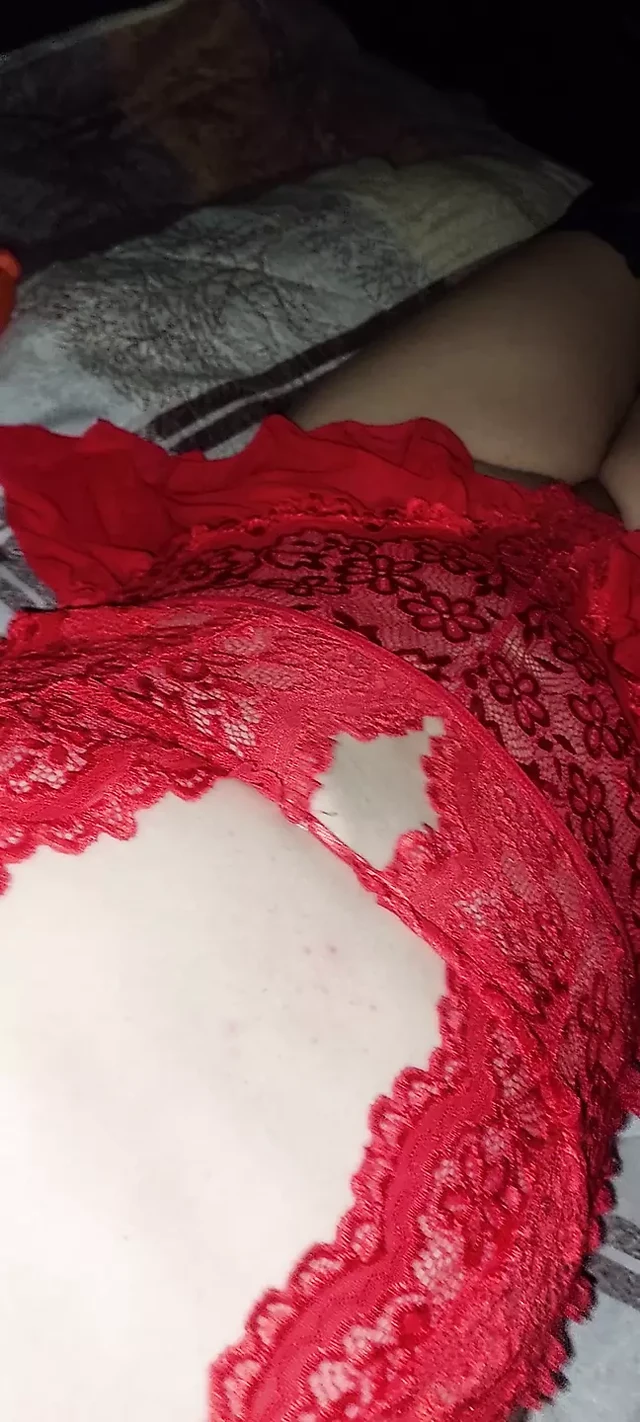 Red bodysuit