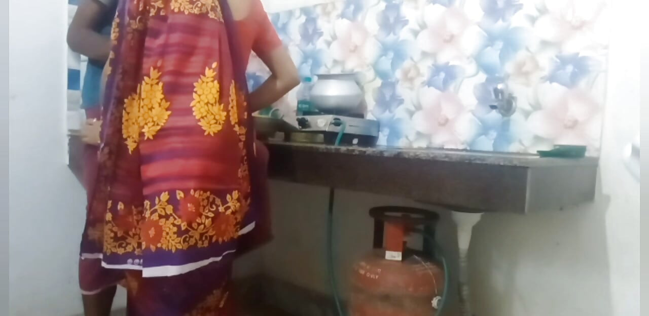Busty Bhabi Gets Pounded In The Kitchen By Her Devar.