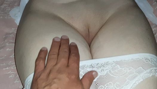 Stepsister allowed me to cum in her pussy