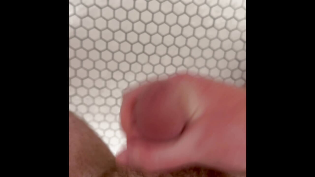 Masturbating in the shower