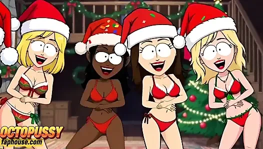 Секс-вечеринка со шлюшками в лагере Хрустальное озеро, Мультфильм