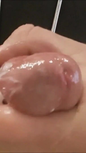 Key moment from "Chubby Boy strokes his dick!"