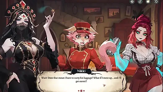 Hotel Tales GESPENsTISCHES HENTAI-Spiel ep.5 GHOST barkeeper neckt IM COWGIRL-stil!