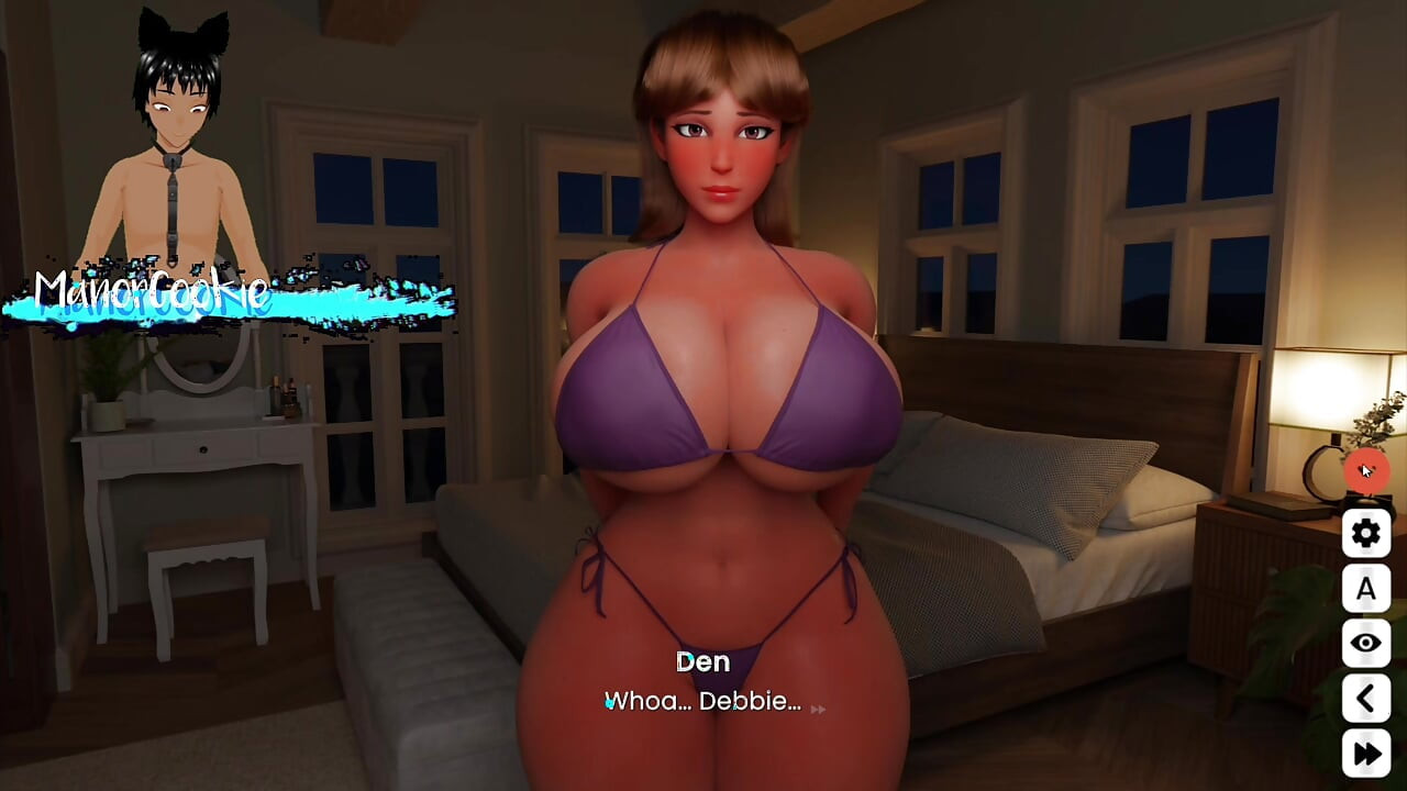 Mansion Days - Daisy is so horny and wants to have her ass fucked and filled with cum!