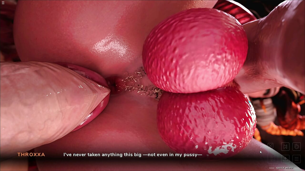 Giant Cock Shemale Fucking Shemale Princess Tight Asshole Anal Sex In Kingdom