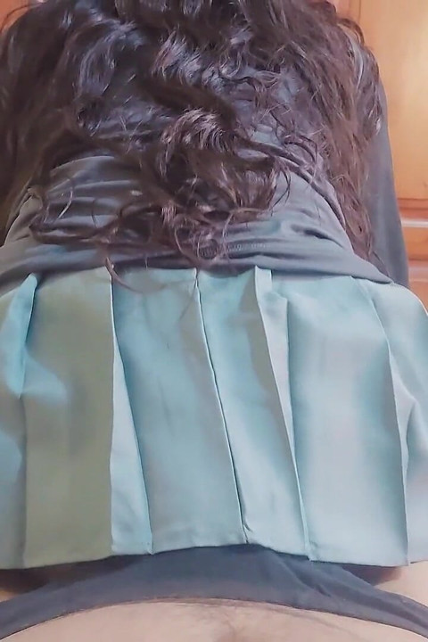 My Stepsister Comes to My Room to Rub Her Ass Against My Cock Before Going to College