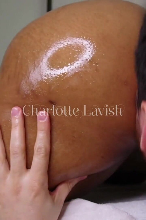 White Beta Munches Oiled Ebony Booty