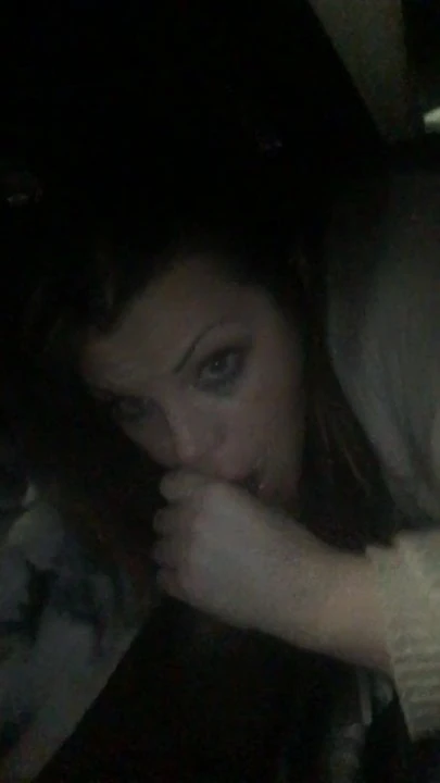 Trisha eats my big black dick in the car