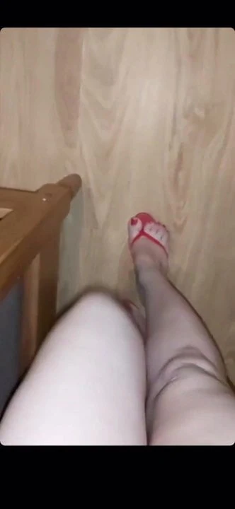 Sexy Feet Teasing in Heels