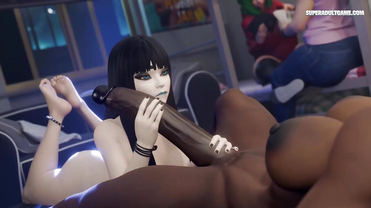 Two Futa Girls Hardcore Sex – Big Cock Slams Into Her Tight Hole ( 3D Realistic )