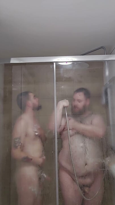 Bears in the Shower! (no Sex)
